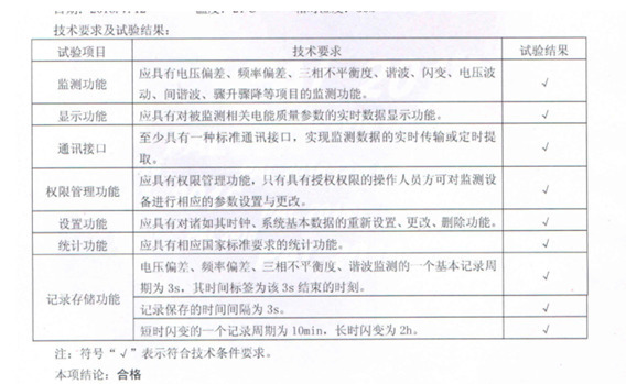 電能質量在線監測裝置